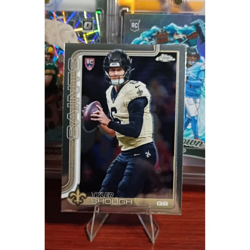 2025 Topps Chrome - Rookies Tyler Shough #398 (RC)
